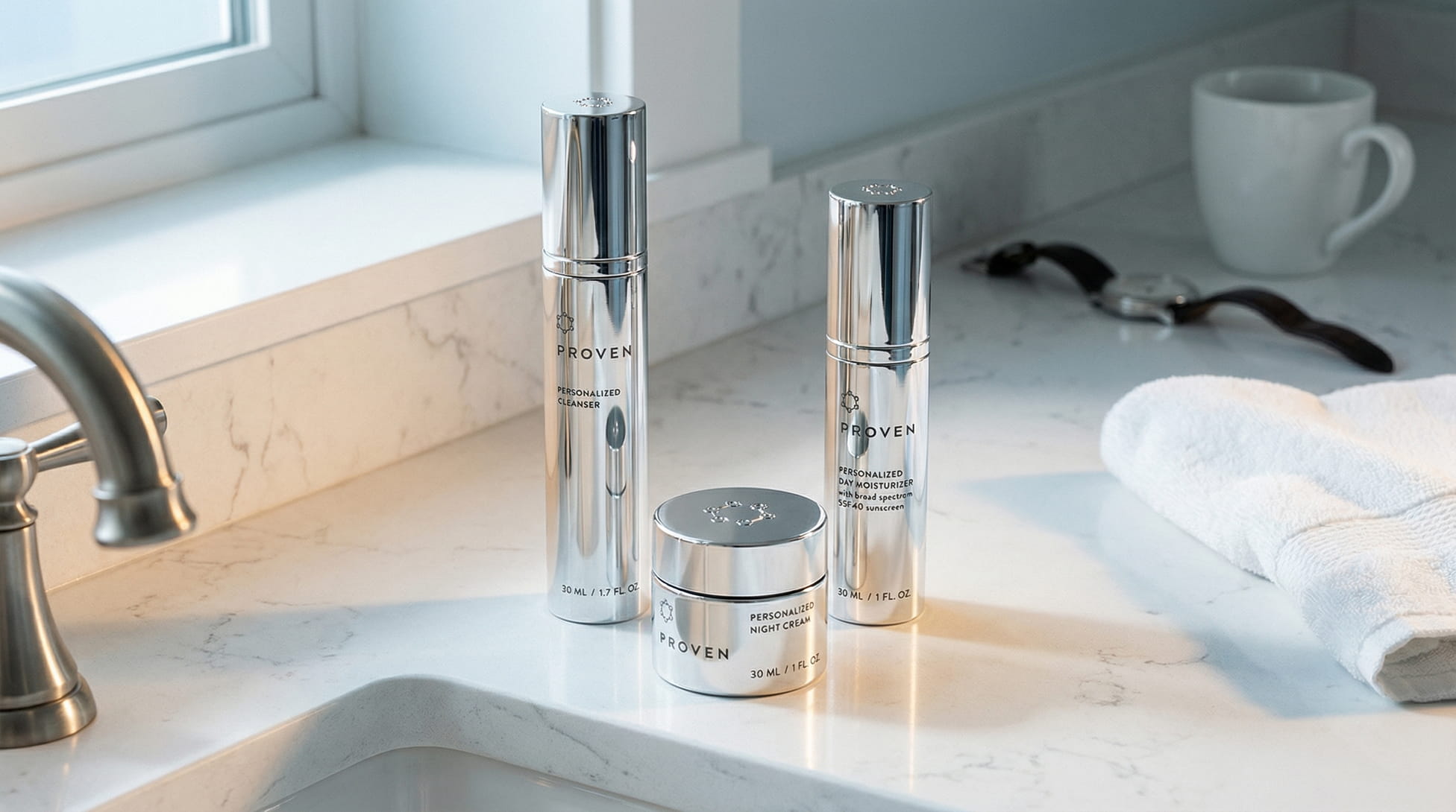 PROVEN 3-product personalized routine